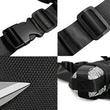 1 pieza Bolsa de cintura deportiva para correr al aire libre, bolsa de cintura liviana de nailon para botella de agua para ciclismo, bolsa resistente para teléfono celular