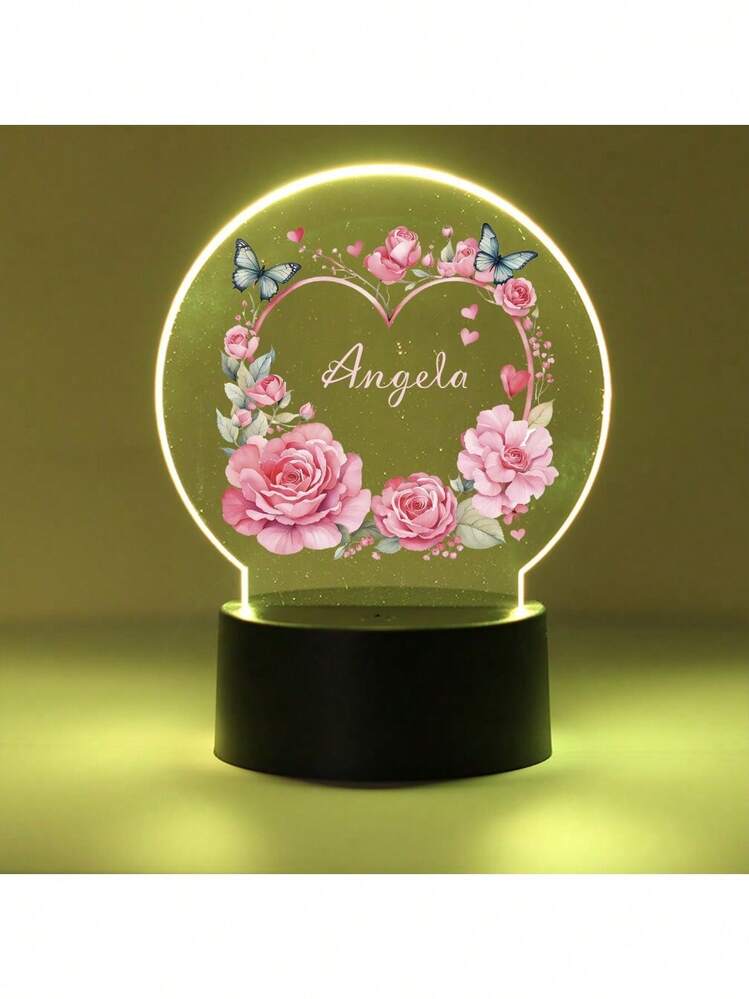 1pc, Custom Name Creative Gift, Custom Valentine's Day Gift, Custom Personalized Name Nightlight, Give Girlfriend, Custom Birthday Gift, Custom Girlfriend Gift, Custom Bedroom Decoration, Custom Party Decoration, Valentine's Day Gift, Lamp Nightlight, Multi-Functional, Ornamental, Letter, Stylish, Modern, Colorful, Kawaii, Adorable, Cute, Casual, Custom, Personalized, Unique, Customized, Baby Gifts, Son, Daughter, Bedroom, Living Room Back To School,Customized Kids Room Light,Easy Comfort,Christmas Gift Supplies - Multicolor - View 7