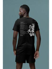 Saint George Of Cappadocia Prayer T-Shirt 100% Premium Cotton Launch 2024 Immediate Shipping - màu đen - Xem 1