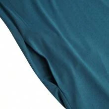Muslim Autumn High Neck Long Sleeved Sun Skirt Fashionable Women's Long Length Dress Loose And Elegant Solid Color Casual, Modest