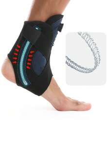 1pc Open-Style Sports Fitness Basketball Yoga Elastic Adjustable Ankle Sleeve - Multicolor - View 9