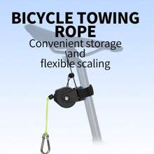 Universal Bicycle Towing Device, Beginner Bike Trailer Rope, Portable And Practical, Non-Electric