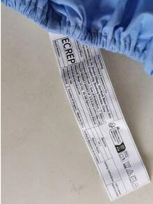 1pc Baby Waterproof Mattress Protector Cover, Soft & Breathable, Machine Washable, Suitable For Infant Crib, Spring/Summer - Baby Blue - View 7