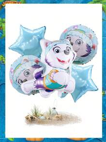 Paw Patrol 9 Paw Patrol Themen Party Dekorationen Fünf-Stück Ballon Sets, mit einer großen Auswahl an Stilen zur Auswahl. Geburtstagsparty Geschenke, Geburtstagsparty Veranstaltungsort Dekoration und Fotorequisiten, Feiertags Party Aggregations Dekorationsartikel, Familien Zusammenkunft Party Hintergrund Dekorationsballons, Halloween, Weihnachten, Erntedankfest, Kindertag, Schulanfang, Muttertag