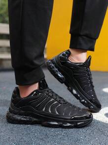 Sneakers Men's Shoes Stylish Men Sports Shoes Lace-Up Shoes Shoes Personalized Black Street Casual Shoes