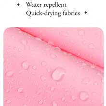 Lächelnde Panda Mode Regenjacke mit verlängertem EVA Material, haltbar und atmungsaktiv für Herren und Damen, geeignet für Outdoor Wandern | Elektrisches Fahrrad Fahren Regenjacke