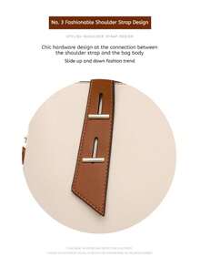 Women's Handbag Texture Fashion Hundred Commuter Bag Large Capacity Tote Shoulder Bag - White - View 9