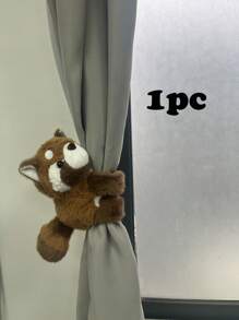 1/2pcs Animal Plush Clipsззжzzz Window Curtain Holder, Multiple Styles And Sizes Available, Suitable For Curtain Fixing And Decoration Gifts Birthday Graduation