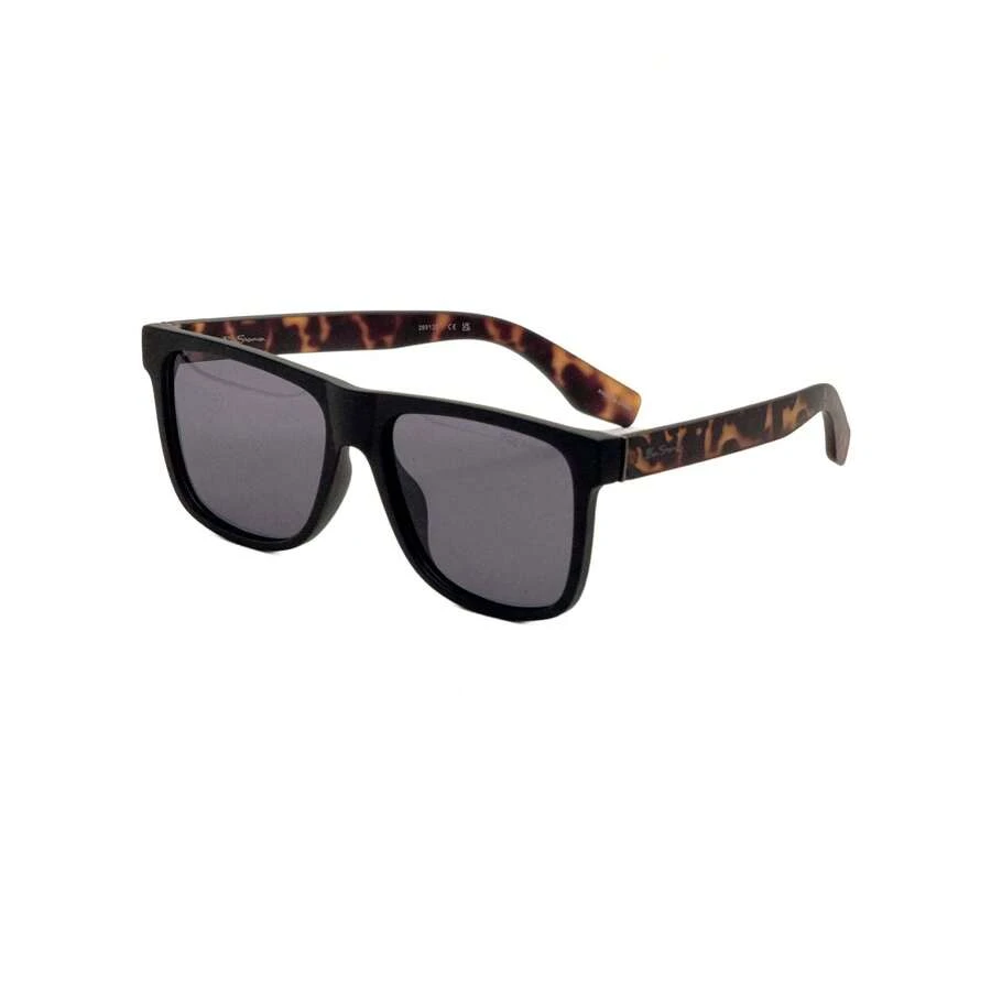 Ben Sherman Men's  56 Mm Black Sunglasses - Black - View 1