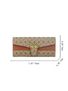 3pcs/Set Women Short Wallet & Card Holder, Classic Large Capacity Zipper Wallet, PU Leather Casual Wallet, Crocodile Embossed Quilted Wallet Gift For Mother's Day For Women Wallet Mini Wallet Purse Wallet Small Wallet