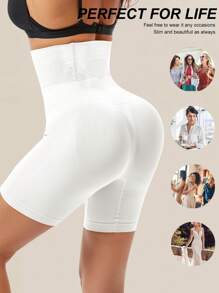 1 Pc High Waist Tummy Control Shorts Waist Trainer Body Shaper Bottoms Tummy Control Panties Slimming Sheath Woman Flat Belly Hip Butt Lifter Briefs Panty Shapewear Seamless Underwear Women Shaping Panties