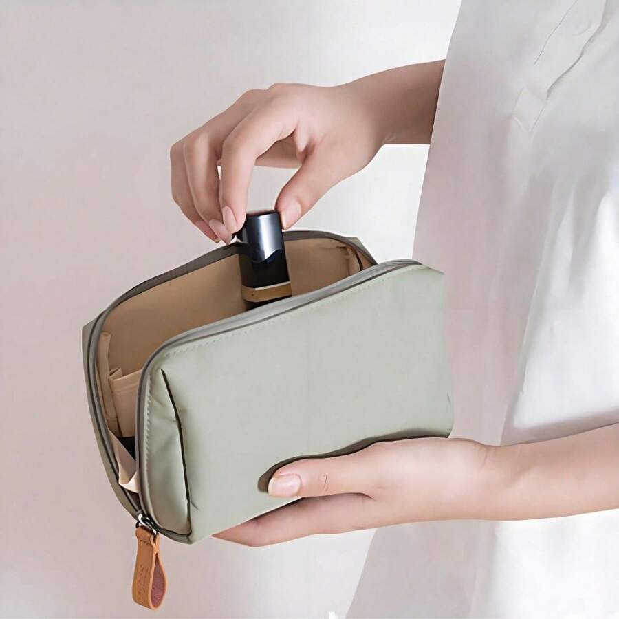 1 件多功能女士化妆品、珠宝、配饰收纳包 | 大容量、防水、便携式洗漱化妆包