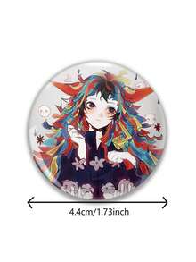 有趣的徽章胸针、女士别针、翻领别针、包袋吊坠、服装配饰，送给朋友、家人、老师和同学的有趣礼物 - 彩色 - 查看 9