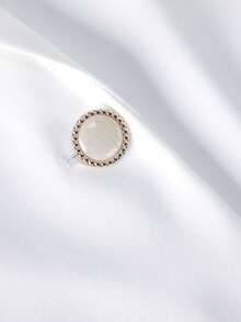 Sheer White Blazer Jacket For Women, Thin Style, Casual Office Wear, 3/4 Sleeve, Petite