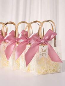 Exquisite Transparent Gift Bag, Beauty Salon Souvenir Gift Bag