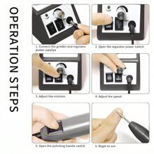 Elektrischer Nagelbohrer Professionelle Maniküre Maschine Nagelfeile Set Nagelbohraufsätze Tragbarer Nagelpolierer Salon Ausrüstung