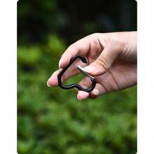5 Pcs Shaped Carabiners | Pink Multi-Function Keychains For Camping, Hiking, Keychains And Travel Accessories