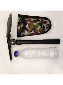 Outdoor Survival & Camping Four-In-One Multifunctional Folding Shovel - Made Of Durable Stainless Steel, With Saw, And Bottle Opener Camping Stuff