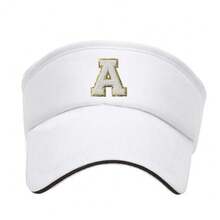 Breathable Adjustable Baseball Hat - Sporty Sun Visor Cap For Outdoor Activities, Embroidery Letter Print Suitable For Outdoor Golf, Tennis, Running, Women & Men - White - View 14