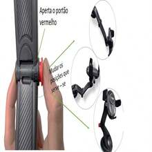 Suporte De Celular Para Carro Suporte articulado Suporte painel Super Fixação