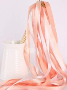10/20Pcs Pink Fairy Wand Magic Sticks With Bells & Ribbons - Wedding Decorations, Party Supplies, Interactive Play, Perfect For Bridal Showers, Birthday Parties, Baby Showers, And Festive Celebrations Summer Gifts Beach Back To School School Supplies Room Decor