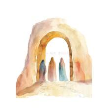 1pc Rellgion Jesus In Prayer Sheep Christian Child Bible Canvas Printing Wall Arts Picture For Living Room Decor Posters Optional Frame ,Wall Art With Frame - Multicolor - View 91