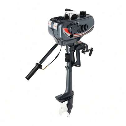 kangten Outboard Motor, 2-Stroke, Water-Cooled, Boat Engine