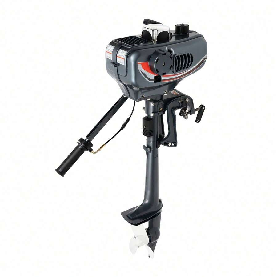 kangten Outboard Motor, 2-Stroke, Water-Cooled, Boat Engine