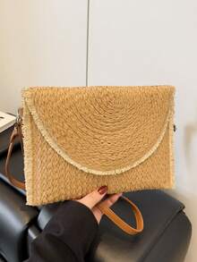 1 Piece Of Customized Popular Solid Color Fashion Shoulder Bag, Versatile Item, Fashionable Darling, Suitable For Mother'S Day Gift For Mom, Suitable For Women To Go Out, Travel, Shopping, Dating Daily Use. Customized Personalized Name Or Holiday Information - Multicolor - View 16