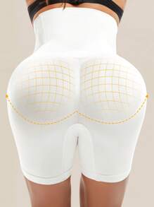 1 Pc High Waist Tummy Control Shorts Waist Trainer Body Shaper Bottoms Tummy Control Panties Slimming Sheath Woman Flat Belly Hip Butt Lifter Briefs Panty Shapewear Seamless Underwear Women Shaping Panties