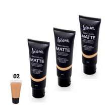 Kit C/3 Matte Liquid Foundation Luisance L5001 5 Colors - 3 Uni 02 Light and Easily Absorbed. - View 1