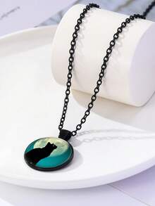 1 Máy Tính Ngộ Nghĩnh Phát Sáng Trong Bóng Tối Họa Tiết Mèo Vòng Vòng Cổ Cho Nữ Trang Trí Hàng Ngày - Nhiều màu - Xem 3