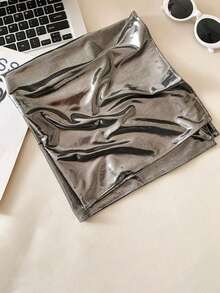 1pc Women's Classic Colorful Triangular Headscarf, Ladies Sheer Neck Scarf Shawl For Sun Protection, Suitable For Dresses - Multicolor - View 6