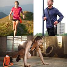 Water Bottle Holder Carrier With Adjustable Shoulder Strap - Beach & Sports Bottle Bag For Hiking, Gym, Camping, Walking, Travel