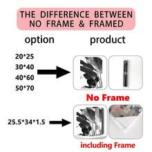 3pcs Of Framed/Pure Canvas Paintings And Posters, Can Be Hung Directly, Black And White Natural Plant Leaf Theme, Home Decoration, Wall Art, Room Decoration, Home Mural, High-Definition Printing, Ideal Gift, Living Room, Bedroom, Restaurant, Office Decoration Painting, Framed - UFP-152 - View 8