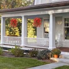 1 pieza Flor artificial simulada, Flor artificial de Campanilla con hojas de eucalipto, plantas colgantes realistas, adecuadas para boda, hogar, oficina, jardín, decoración de cumpleaños, aniversario, graduación, decoración de jardín, plantas de exterior, jardinería, flores artificiales, decoración de hogar y jardín, decoración de habitaciones, regalo decorativo de cumpleaños y graduación