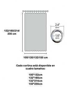 2 Paños Cortinas Blackout 2.30 X 3 M Habitación Sala de Cortinas para recamara Ventonas de negroconPaneles Draperie de de 91 pulgadas de largoúnica cortinas blackout de doble capa, 1 paneles con aislamiento térmico, cortinas largas y cortinas, 2 burg, oscurecimiento de la habitación, cortinas grises con ojales para sala de estar, recámara, ventana, exquisita y con un excelente efecto de sombreado Antifrío, Decoración,Insonorización, aislamiento térmico Artículos para Ventanas Cortinas, Muy adecuado para dormitorios y salas de estar, dormitorio, sala de estar, oscurecimiento a rayas,decoración del hogar, cortinas de ventana con ojales degradados,Antifrío, Cortinas Opacas de Estrellas para Salón, Decoración,Insonorización, aislamiento térmico Artículos para Ventanas / Cortina,creando un ambiente romántico(39 x 52 pulgadas ,52 x 84 pulgadas ,52 x 63 pulgadas,59 x 90 pulgadas  negras, azules, grises, rosas, beige y otros colores sólidos)Diferentes tamaños para que elijas