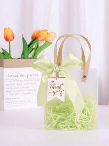 Exquisite Transparent Gift Bag, Beauty Salon Souvenir Gift Bag