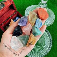 100g/500g/Bag Vibrant Bohemian Mixed Color Natural Tumbled Stones & Crystals - Assorted Polished Gemstones For Home Decor