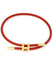 1 Stück Edelstahl herausziehbares Armband, einfach und modisch als täglicher Tragegeschenk, geeignet für Männer und Frauen