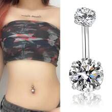 With Stainless Steel As The Backbone, It Is Decorated With The Light Of Artificial Zirconia, Interpreting An Elegant Style Through Geometric Aesthetics. Daily Outfits Are Carefree And Casual, Party Moments Are Dazzling, And The Festive Atmosphere Is Gentle And Charming. Four Styles To Switch Between At Will, Allowing Fashion Inspiration To Shine Brightly In Your Life ~