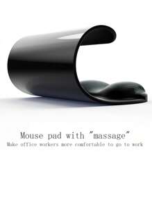 Mouse Pad With Wrist Rest, Comfortable Memory Foam Wrist Rest, Suitable For Computer Keyboard, Mouse Silicone Wrist Pad, Ergonomic Mouse Pad Set, Easy To Type And Relieve Pain, Simple And Thick Anti-Slip Computer Hand Pad