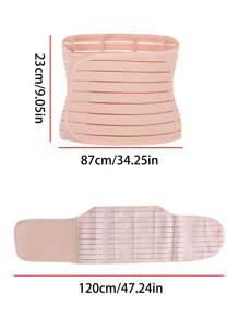 1 pieza Faja abdominal posparto para mujeres, Cinturón abdominal/Cinturón de soporte para hernia umbilical Cinturón de ejercicio para la cintura apto para entrenamiento en casa, deportes y caminatas