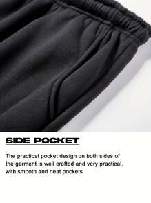 Pantalón deportivo de 3 piezas para hombres, de longitud hasta el tobillo, con bolsillo en forma de luna, adecuado para fitness, viajes y deportes. Disponible en varios colores, apropiado para todas las estaciones.