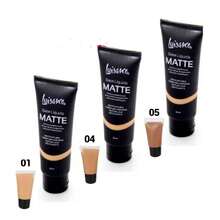 Kit With 3 Matte Liquid Foundation Luisance L5001 5 Colors - Color 01+04+05 Hides Small Imperfections - View 1
