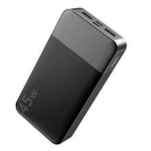 20000mAh 45W Power Bank - Black - View 1