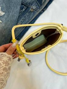 Mini New Fashion Versatile Bucket Crossbody Bag For Women Wallet Purse Wallet Wallet - Yellow - View 4