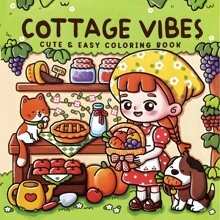 Veggie Girl: Libro da colorare carino con un design rilassante e semplice per rilassarsi, libro da colorare carino e accogliente per alleviare lo stress, perfetto per rilassarsi, passare il tempo o come regalo per amici, coppie e famiglia!, Ritorno a scuola, Forniture scolastiche