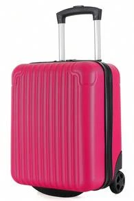 R.Leone Maleta Trolley Equipaje de Mano 40x30x20cm Wizzair Vueling 2 Ruedas ABS 288 - Verde Oscuro - Ver 7