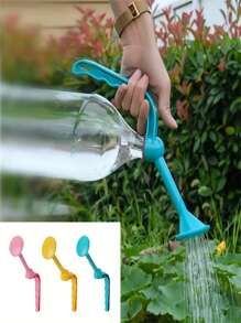 2pcs/3pcs Ergonomic Plant Watering Can Sprinkler Heads, Even Water Distribution For Potted Plants